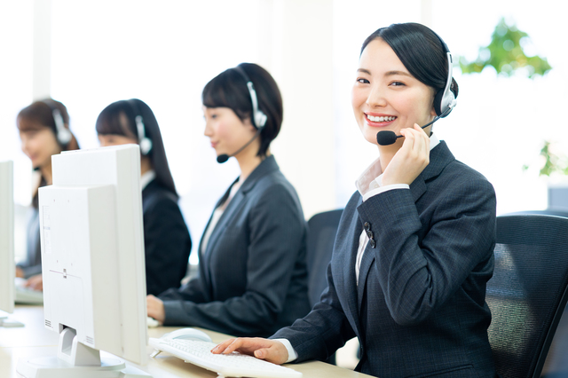 オペレーターの女性