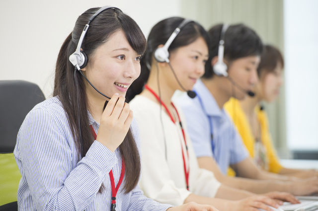オペレーターの女性
