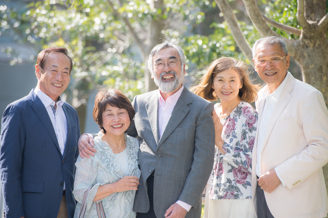 5人のシニア友達・仲間
