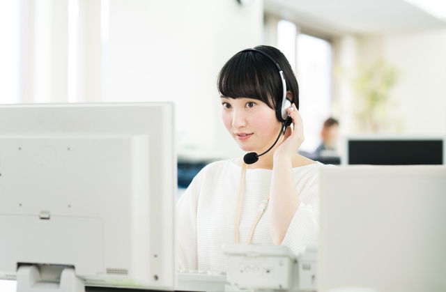 オペレーターの女性
