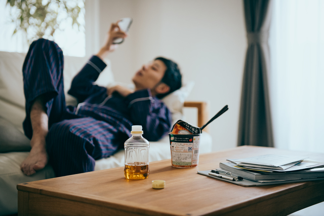 引きこもりの男性