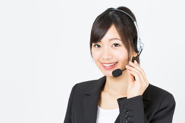 オペレーターの女性