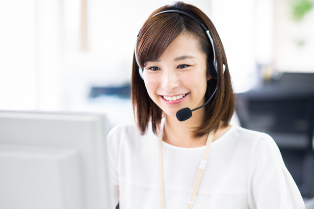 オペレーターの女性