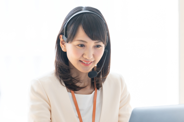 オペレーターの女性