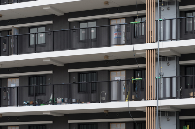 マンションの廊下