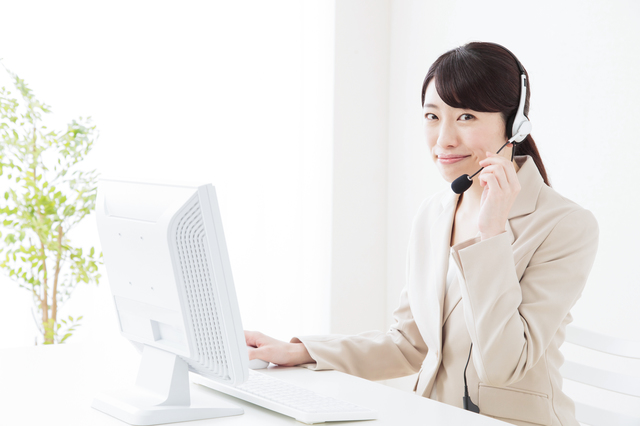 オペレーターの女性